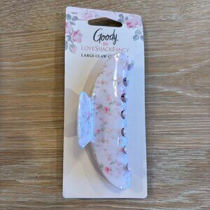 🎀Goody x LoveShackFancy Large Claw Clip - English Ivy - Pink